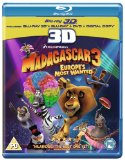 Madagascar 3: Europe's Most Wanted (Blu-ray 3D + Blu-ray + DVD + Digital Copy)[Region Free]