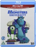 Monsters University (Blu-ray 3D + Blu-ray) [Region Free]