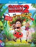 Cloudy With A Chance Of Meatballs 2: Revenge of the Leftovers [Blu-ray + Blu-ray 3D] [2013]