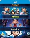 Laika 3D Boxset- Paranorman/ Coraline/ Boxtrolls [Blu-ray] [2015] [Region Free]