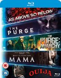 Blu ray 5-Movie Starter Pack: Mama/The Purge/Purge: Anarchy/OUIJA/As Above, So Below [Blu-ray] [2015] [Region Free]