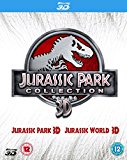 Double Pack: Jurassic Park 3D + Jurassic World 3D [Blu-ray] [2015]