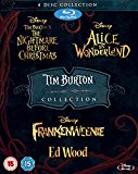 Tim Burton 4 Movie Collection [Blu-ray] [Region Free]