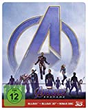 Marvel&#39;s The Avengers - Endgame - Limited Steelbook Edition  (+ Blu-ray) (+ Bonus Blu-ray) [2019] [Region A &amp; B &amp; C]