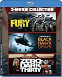 Black Hawk Down/Fury/Zero Dark Thirty [Blu-ray]