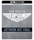 Top Gun: Maverick Steelbook 4K [Blu-ray] [Region A &amp; B &amp; C]