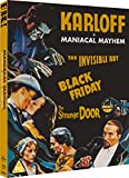 MANIACAL MAYHEM (Three films starring Boris KARLOFF) (Eureka Classics) Two-Disc Blu-ray
