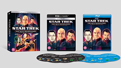 Star Trek: The Next Generation Movie Boxset 4K UHD [Blu-ray] [Region A &amp; B &amp; C]