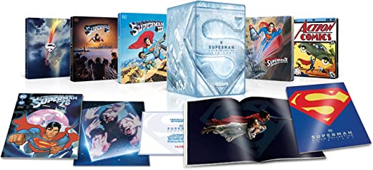 Superman I-IV Steelbook Collection [4K Ultra HD] [] [Blu-ray] [Region Free]