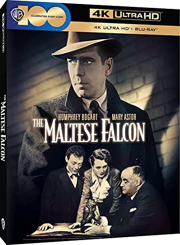 The Maltese Falcon [4K Ultra HD] [1941] [Blu-ray] [2023] [Region Free]