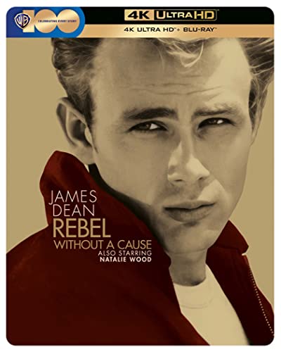 Rebel Without A Cause Steelbook [4K Ultra HD] [1955] [Blu-ray] [Region Free]