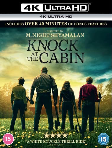 Knock at The Cabin [4K Ultra HD] [2023] [Blu-ray] [Region Free]