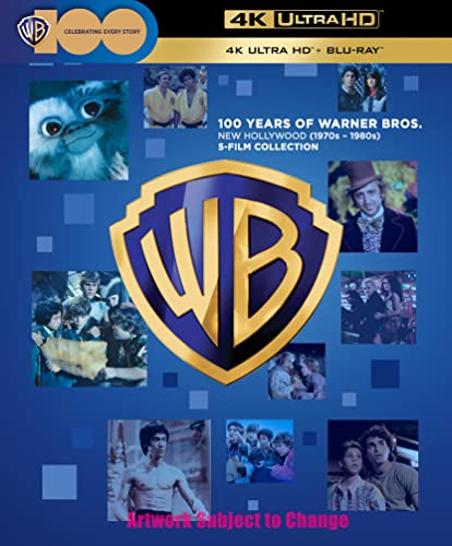 100 Years of Warner Bros. - New Hollywood 5-Film Collection (1970s - 1980s) [4K Ultra HD] [1973] [Blu-ray] [Region Free]