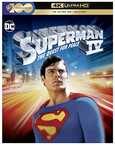 Superman IV: The Quest for Peace [4K Ultra HD] [1987] [Blu-ray] [Region Free]