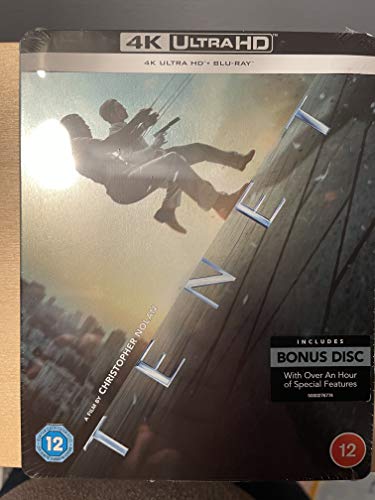 Tenet (UHD/ BD) [Blu-ray] [2020] [Region Free]