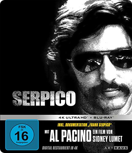 SERPICO 4K ULTRA HD COLLECTORS EDITION STEELBOOK / INCLUDES BLU RAY / IMPORT / 4K ULTRA HD DISC DOLBY VISION