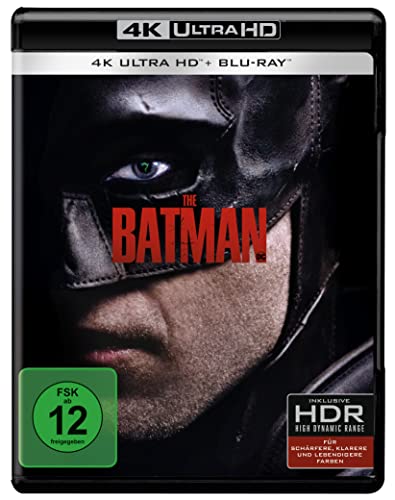 The Batman - 4K UHD: 4K Ultra HD Blu-ray + Blu-ray
