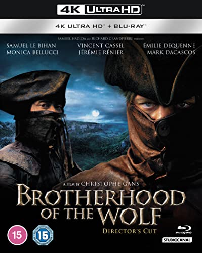 Brotherhood Of The Wolf (Director&#39;s Cut) (1 4K UHD + 3 BLU-RAY Discs) [Region A &amp; B &amp; C]