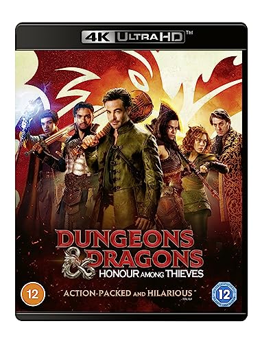 Dungeons &amp; Dragons: Honour Among Thieves 4K UHD [Blu-ray] [Region A &amp; B &amp; C]