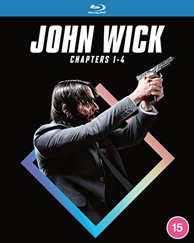 John Wick 1 - 4 Box Set (BLURAY) [Blu-ray]
