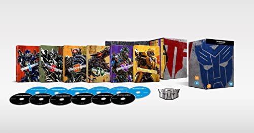 Transformers 6-Movie 4K UHD + Blu-ray Steelbook Collection [Region A &amp; B &amp; C]