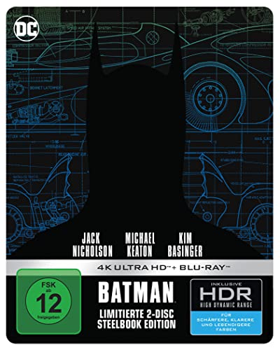 Batman (1989) - Steelbook [Blu-ray]