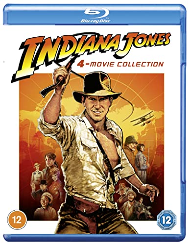 Indiana Jones 4-Movie Collection [Blu-ray] [Region A &amp; B &amp; C]