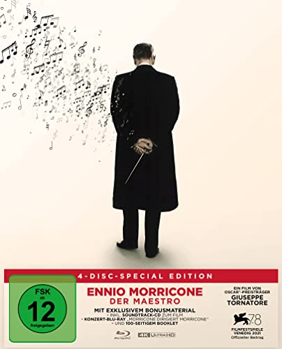 Ennio Morricone - Der Maestro - Special Edition (4K Ultra HD) (+ 2 Blu-rays) (+ CD)