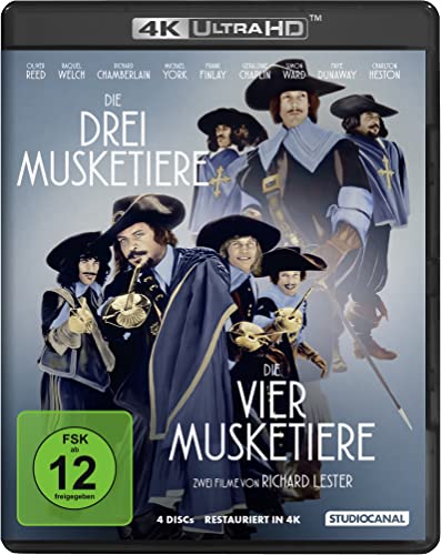 Die Musketiere - Einer f&#252;r Alle - Alle f&#252;r einen! (2 4K Ultra HDs) ( + 2 Blu-rays)