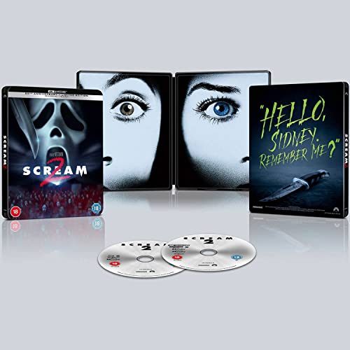 Scream 2 4K UHD Steelbook [Blu-ray] [Region A &amp; B &amp; C]