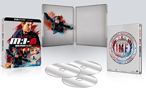 Mission: Impossible 6 - Fallout 4K UHD + Blu-ray Steelbook [Region A &amp; B &amp; C]
