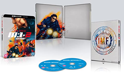 Mission: Impossible 2 4K UHD + Blu-ray Steelbook [Region A &amp; B &amp; C]
