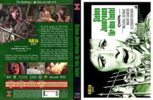 Sieben Jungfrauen f&#252;r den Teufel - Mediabook - Limitiert auf 111 St&#252;ck - X-Rated Eurocult-Collection #73 - Cover D (Blu-ray + DVD)
