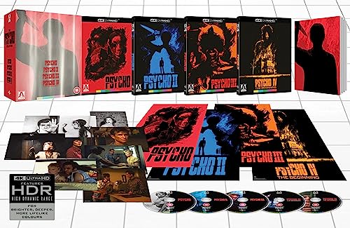 The Psycho Collection Limited Edition 4K UHD [Blu-ray] [Region Free]
