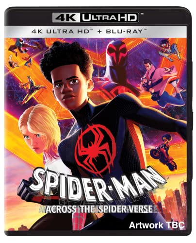 Spider-Man: Across The Spider-Verse 4K UHD [Blu-ray] [Region A &amp; B &amp; C]
