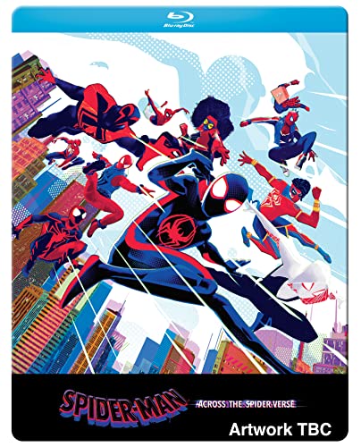 Spider-Man: Across The Spider-Verse Steelbook [Blu-ray] [Region A &amp; B &amp; C]