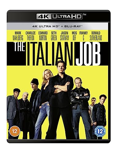 The Italian Job (2003) 4K UHD [Blu-ray] [Region A &amp; B &amp; C]
