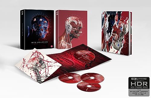 Hellraiser Quartet Of Torment Limited Edition 4K UHD [Blu-ray] [Region Free]
