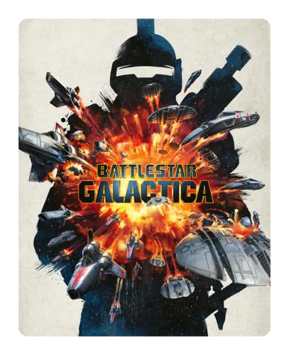 Battlestar Galactica: 45th Anniversary Steelbook [4K Ultra HD] [1978] [Blu-ray] [Region Free]