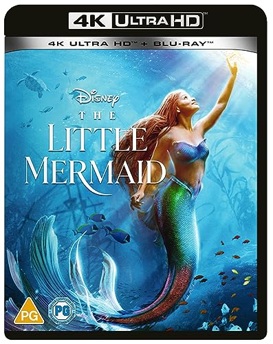 Disney&#39;s The Little Mermaid (Live Action 2023) 4K UHD [Blu-ray] [Region A &amp; B &amp; C]