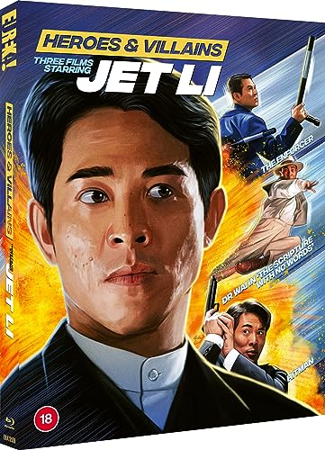 HEROES &amp; VILLAINS: Three films starring Jet Li (Eureka Classics) 3 Disc Special Edition Blu-ray