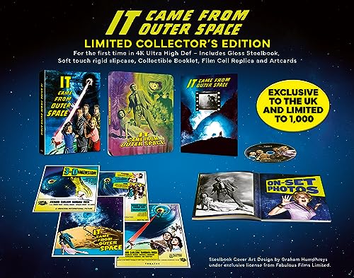 It Came From Outer Space [Collector&#39;s Edition] [4K Ultra HD] [1953] [Blu-ray] [Region Free]