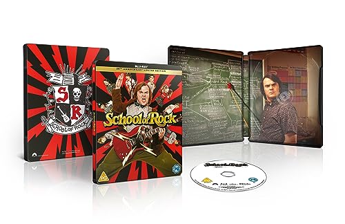 School of Rock Steelbook [Blu-ray] [Region A &amp; B &amp; C]