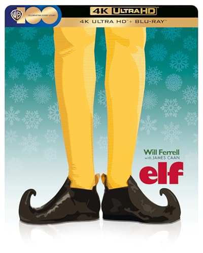 Elf 20th Anniversary Ultimate Collector&#39;s Edition with Steelbook [4K Ultra HD] [2003] [Blu-ray] [2023] [Region Free]