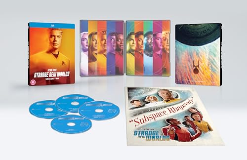 Star Trek: Strange New Worlds - Season 2 Steelbook [Blu-ray] [Region A &amp; B &amp; C]