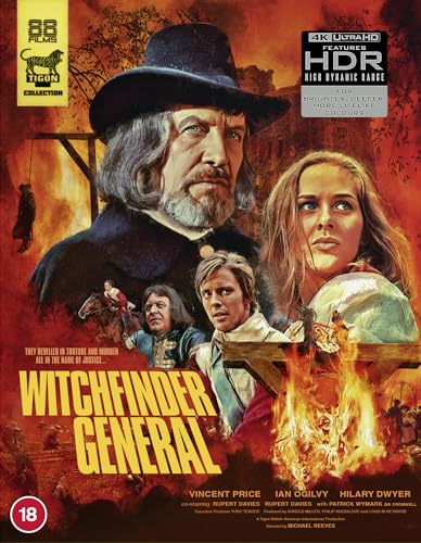 Witchfinder General 4K Ultra HD [Blu-ray] [Region A &amp; B &amp; C]
