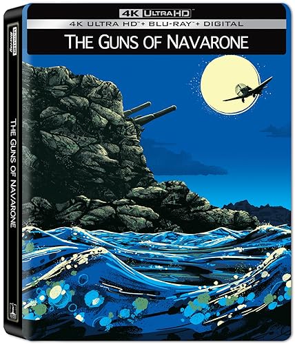 The Guns of Navarone SteelBook (4K Ultra HD + Blu-ray + Digital) [4K UHD]