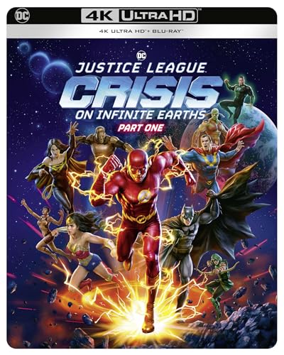 Justice League: Crisis on Infinite Earths - Part 1 SteelBook [4K Ultra HD + Blu-ray] [2023] [2024] [Region Free]