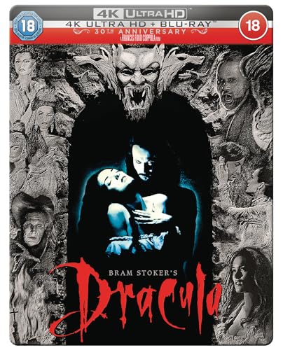 Bram Stoker&#39;s Dracula 4K Ultra HD Steelbook [Blu-ray] [Region A &amp; B &amp; C]