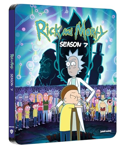 Rick and Morty Season 7 Steelbook [Blu-ray] [2023] [Region Free]